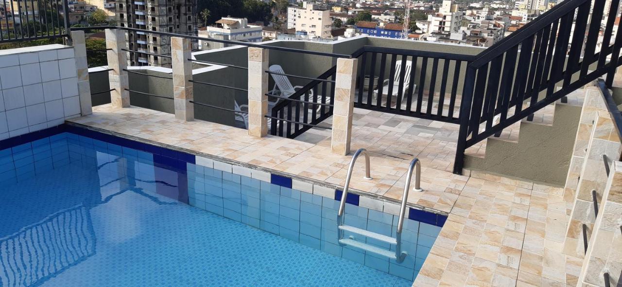 Ferienwohnung 500M Da Praia, Predio Cm Piscina, 1Garagem, Wi-Fi 300 Mbps, Centro De Guaruja, Proximo A Praia E Comercio, Horarios Check-In E Check-Out Flexiveis, Churrasqueira, Exterior foto